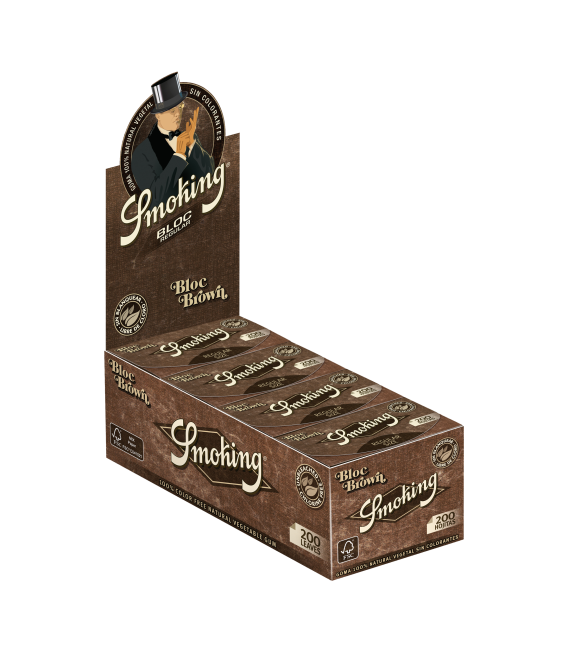 SMOKING BROWN BLOC 200