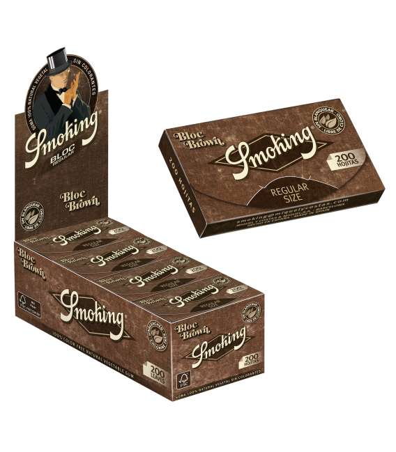 SMOKING BROWN BLOC 200