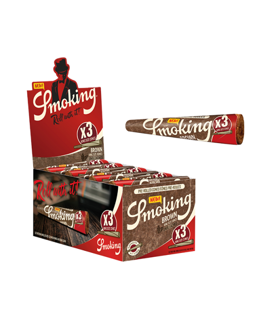 SMOKING BROWN CONES KS