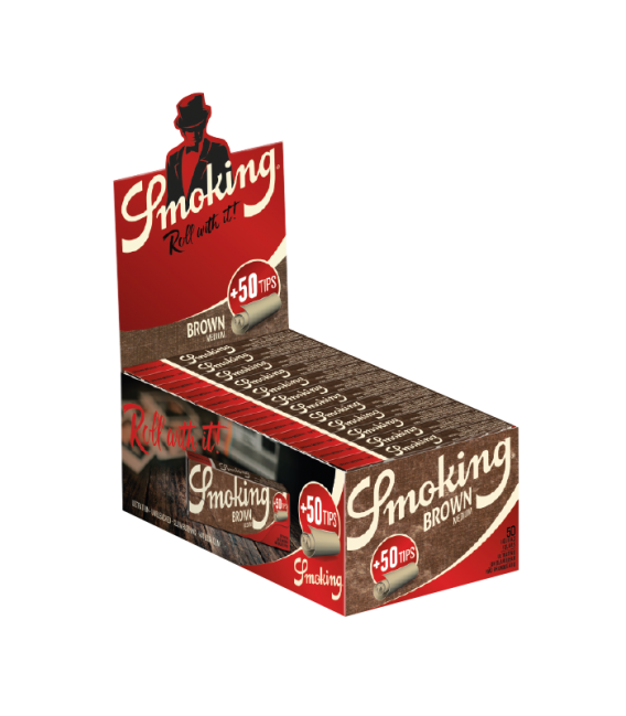 SMOKING BROWN MEDIUM + TIPS