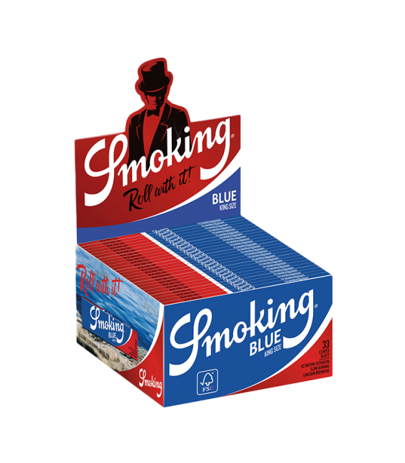 SMOKING KING SIZE BLUE