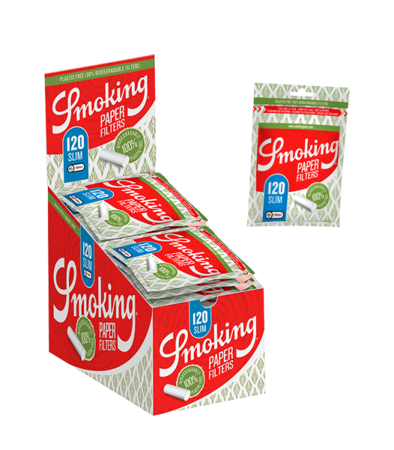 SMOKING SLIM PAPER FILTERS 120