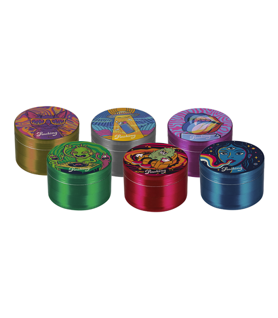 SMOKING METAL GRINDERS EUPHORIA HALO