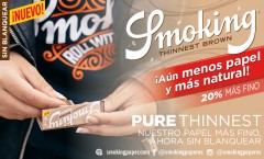 &iexcl;NUEVO SMOKING THINNEST BROWN!